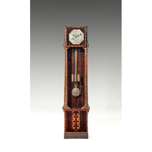 LONG CASE CLOCK "MÜNCHEN“ from
FURNITURE FOR A GENTLEMEN’S STUDY
consisting of: bookcase, desk and chair, side table, long case clock
